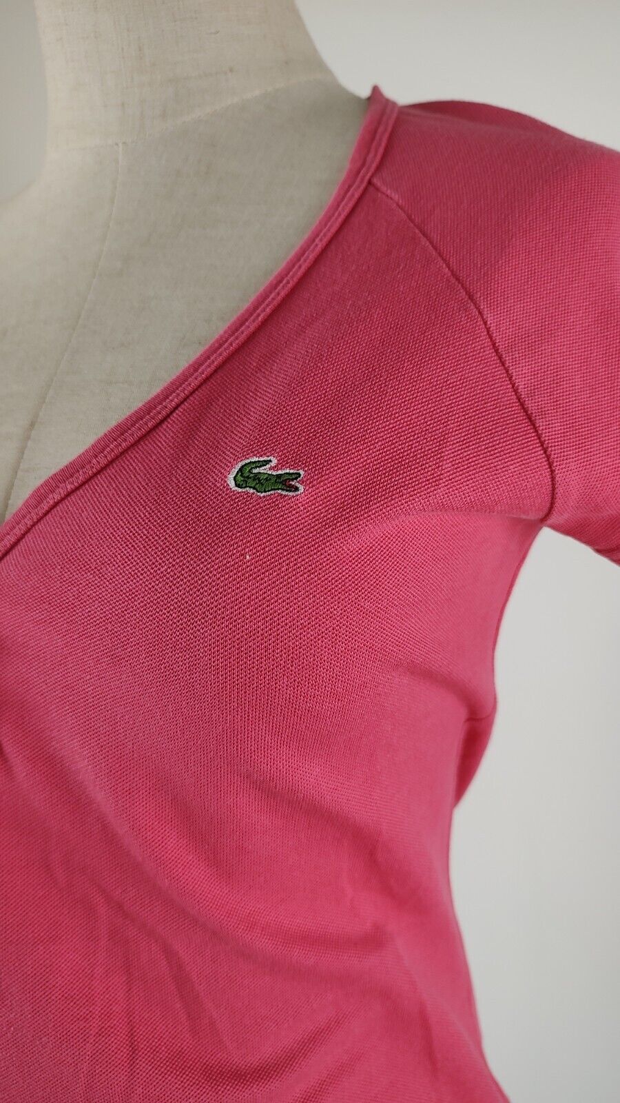 LACOSTE MAGLIA DONNA TG. 40 WOMAN CASUAL T-SHIRT COTONE