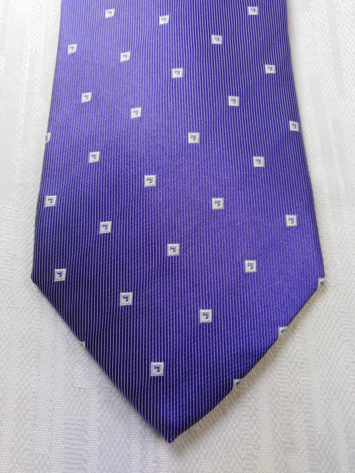NINO SALZANO 100% SILK TIE SETA CRAVATTA NECKTIE MADE IN ITALIA CLASSIC