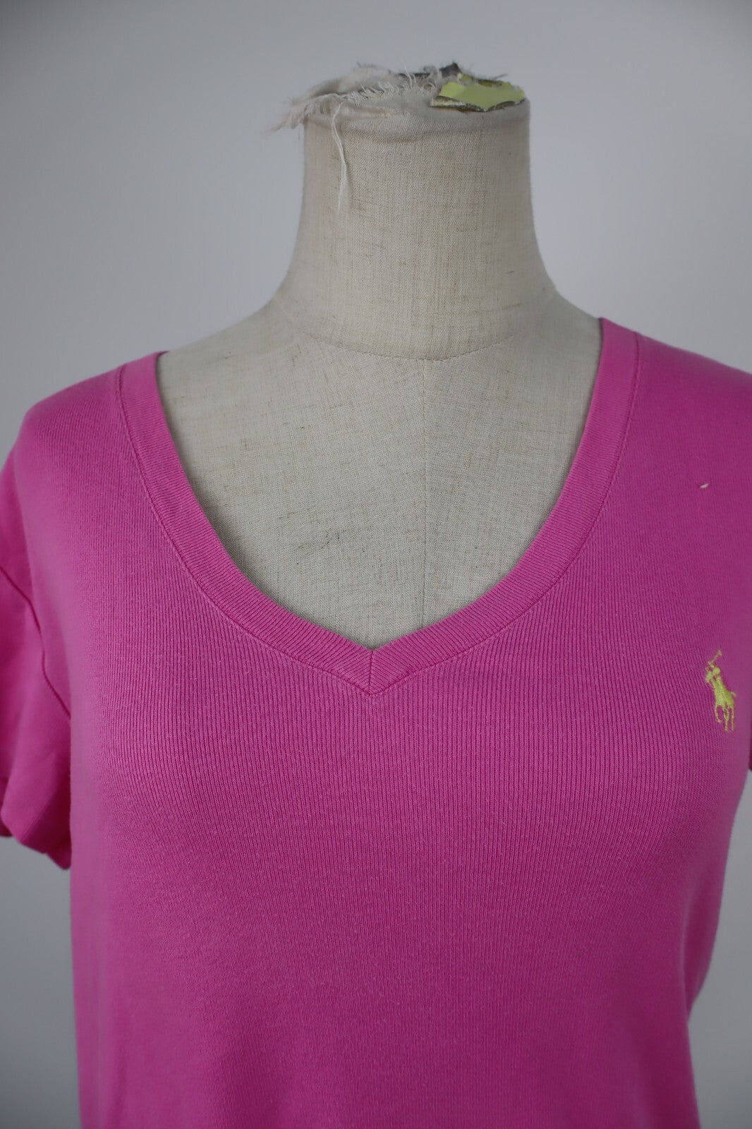 RALPH LAUREN MAGLIA DONNA TG. L WOMAN CASUAL T-SHIRT VINTAGE COTONE