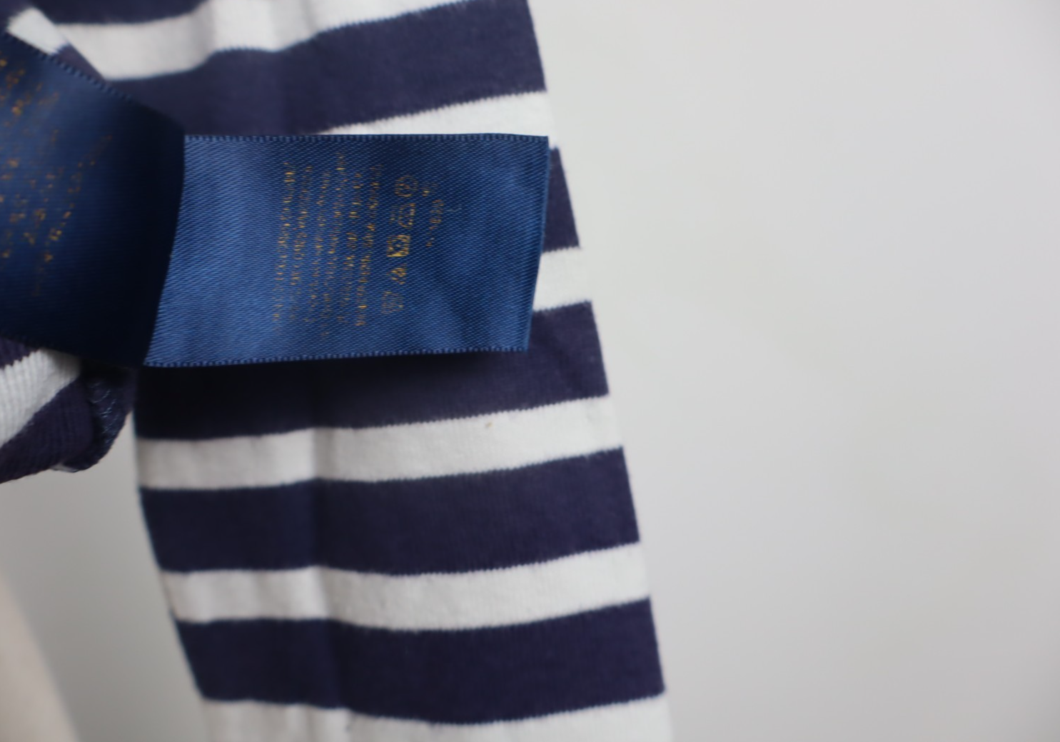 RALPH LAUREN MAGLIA DONNA TG. S WOMAN CASUAL VINTAGE T-SHIRT COTONE MANICA LUNGA