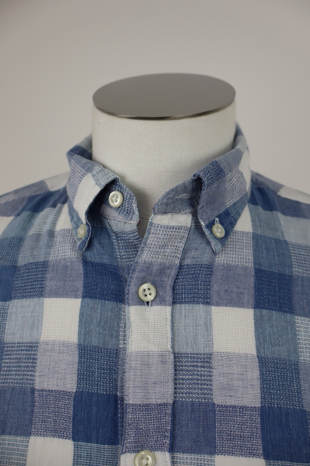 TOMMY HILFIGER CAMICIA UOMO TG S MAN CASUAL VINTAGE SHIRT COTONE LINO