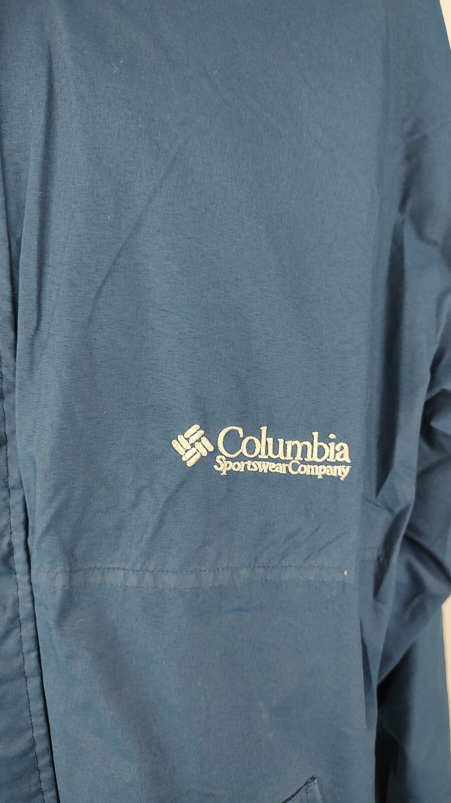 COLUMBIA GIUBBINO IMBOTTITO LANA UOMO Tg L MAN CASUAL VINTAGE JACKET