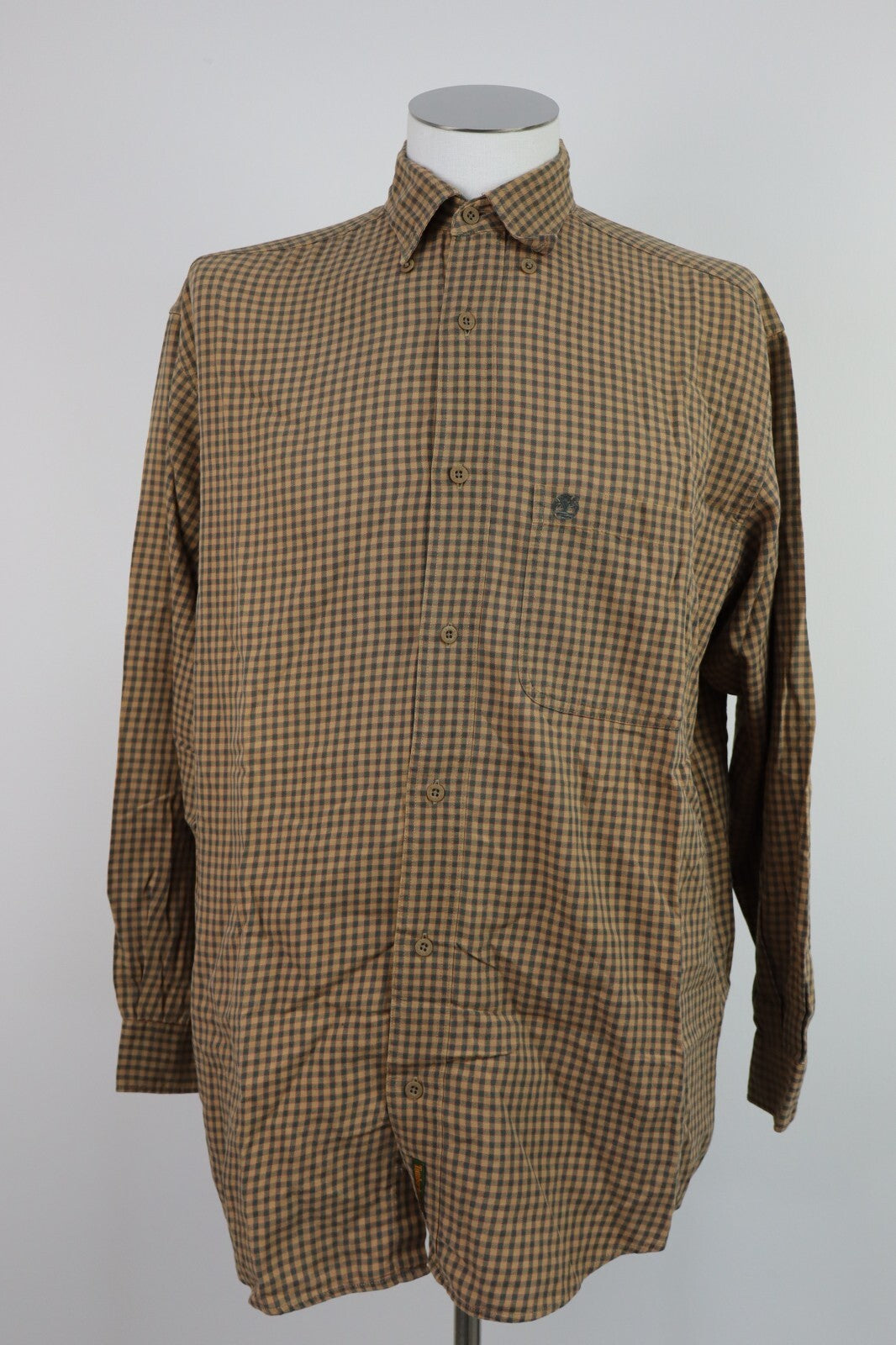 TIMBERLAND CAMICIA UOMO TG. XL MAN CASUAL VINTAGE SHIRT COTONE COTTON