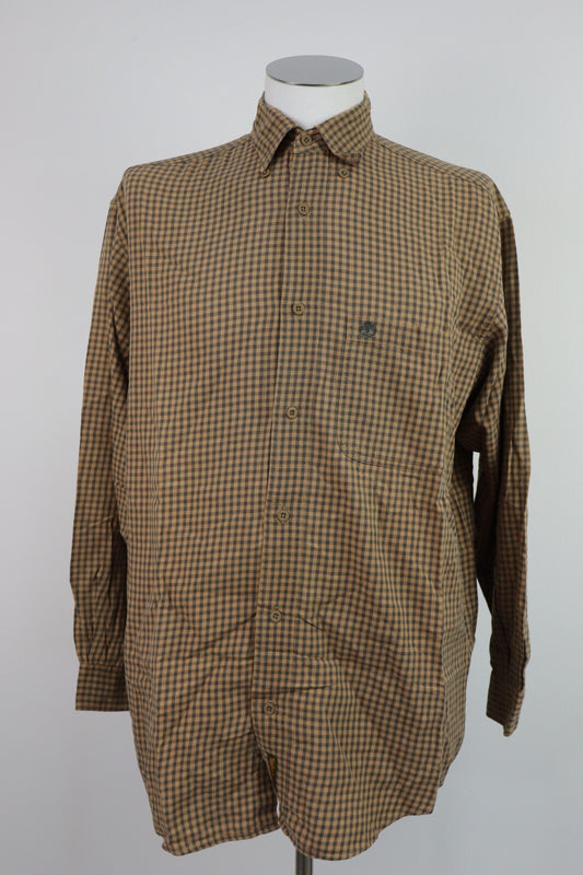 TIMBERLAND CAMICIA UOMO TG. XL MAN CASUAL VINTAGE SHIRT COTONE COTTON