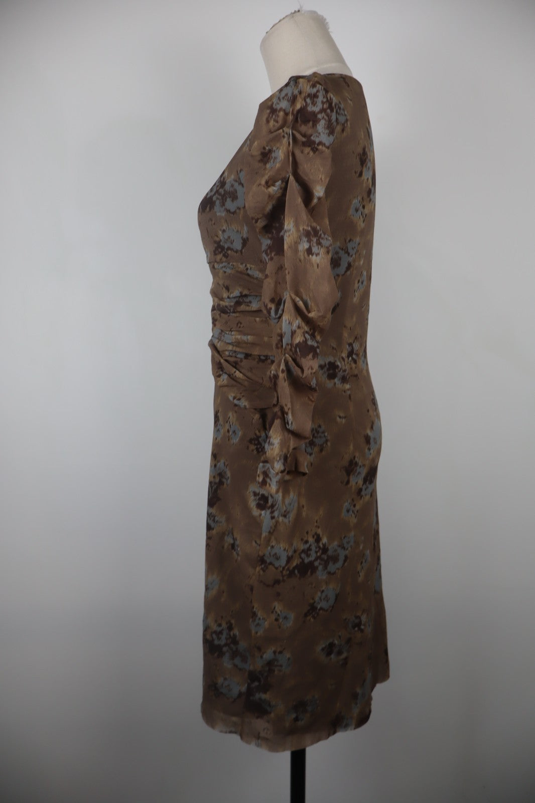 LIU JO VESTITO MANICA 3/4 DONNA TG 42 WOMAN CASUAL VINTAGE DRESS ABITO