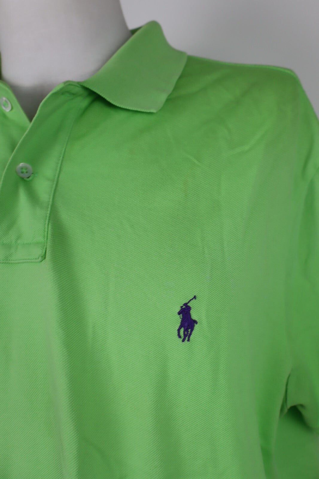 RALPH LAUREN MAGLIA POLO UOMO COTONE TG. XL MAN COTTON T-SHIRT CASUAL VINTAGE