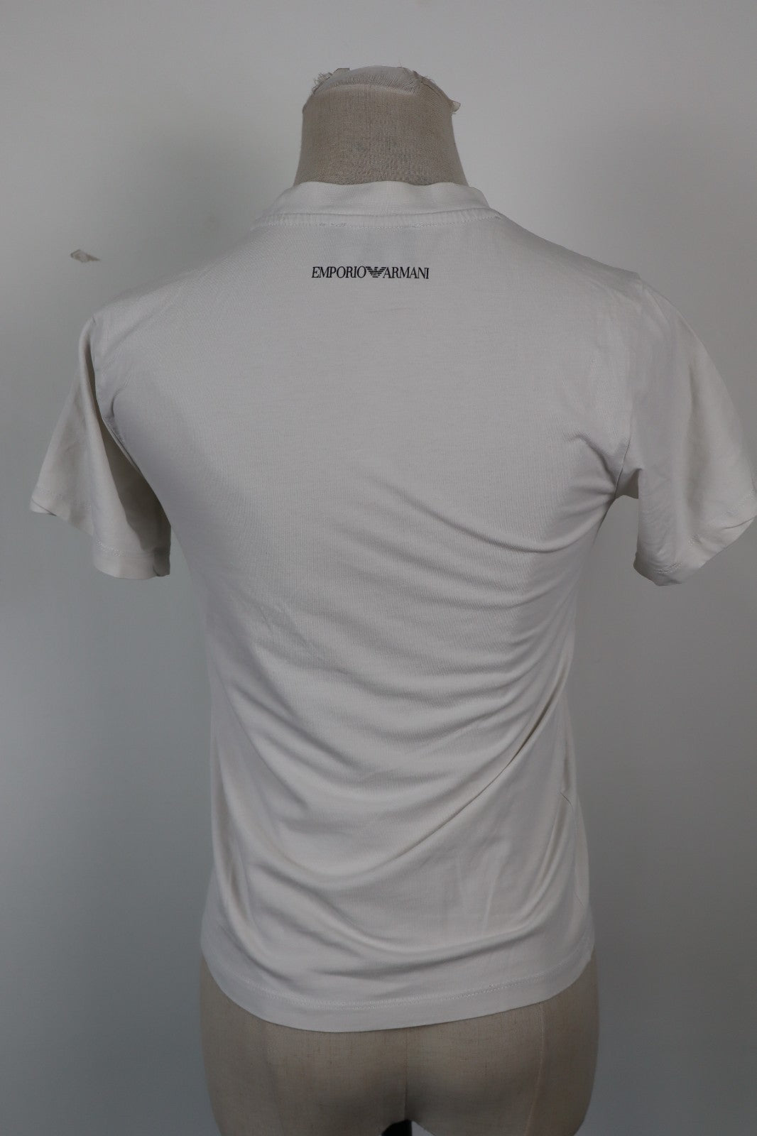 EMPORIO ARMANI MAGLIA COTONE DONNA TG. 36 WOMAN CASUAL VINTAGE T-SHIRT