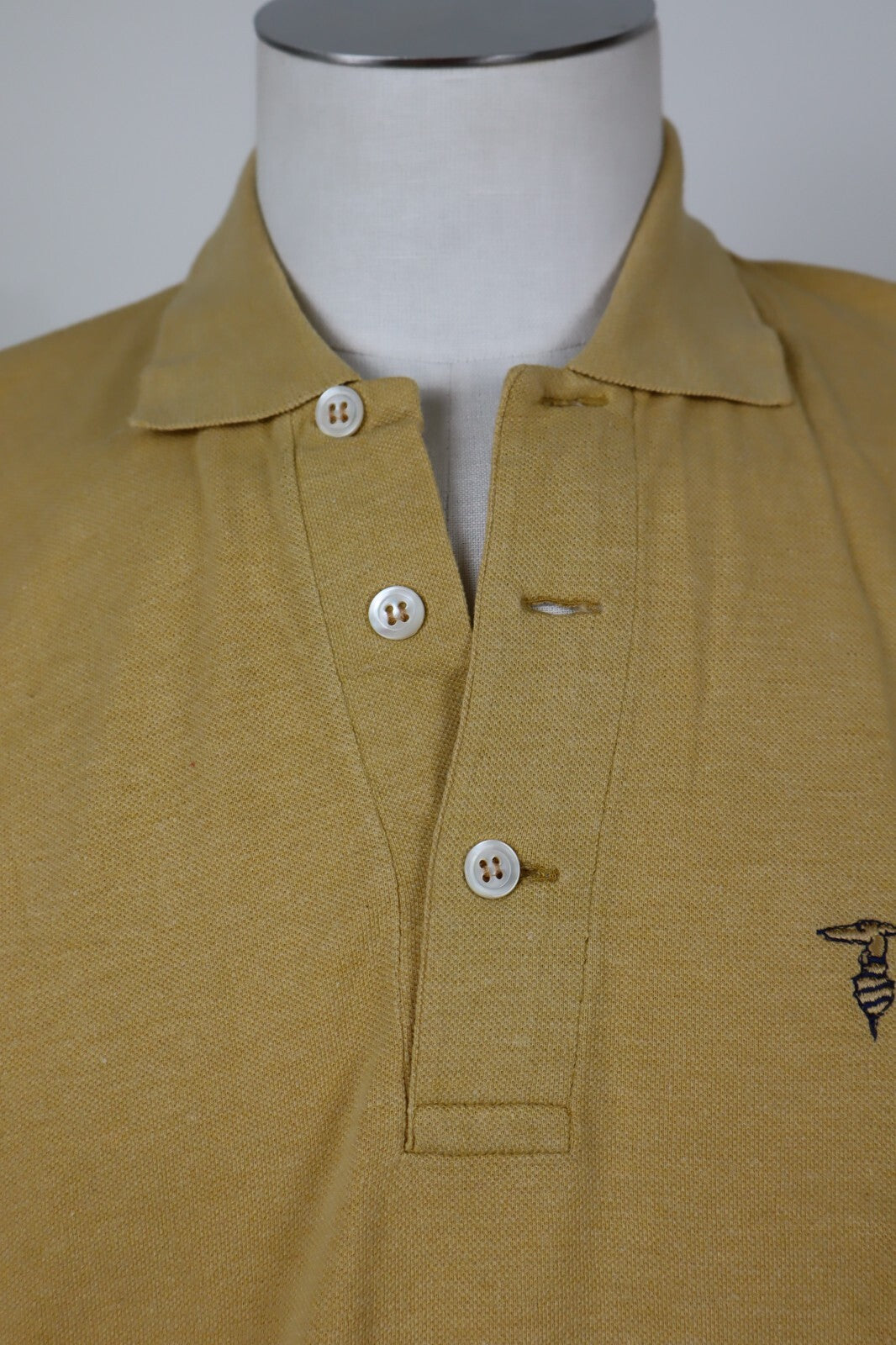 TRUSSARDI MAGLIA POLO UOMO TG M MAN T-SHIRT CASUAL VINTAGE COTONE MADE IN ITALY