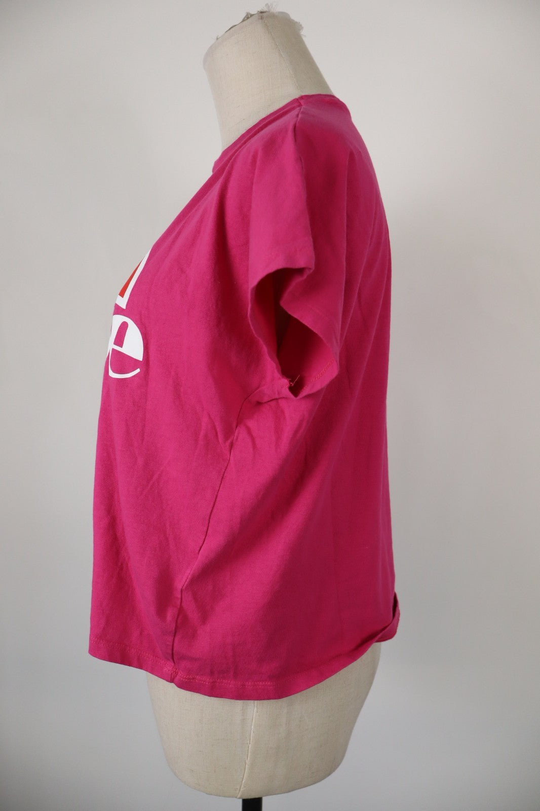 ELLESSE MAGLIA DONNA TG. M WOMAN CASUAL VINTAGE T-SHIRT TOP COTONE