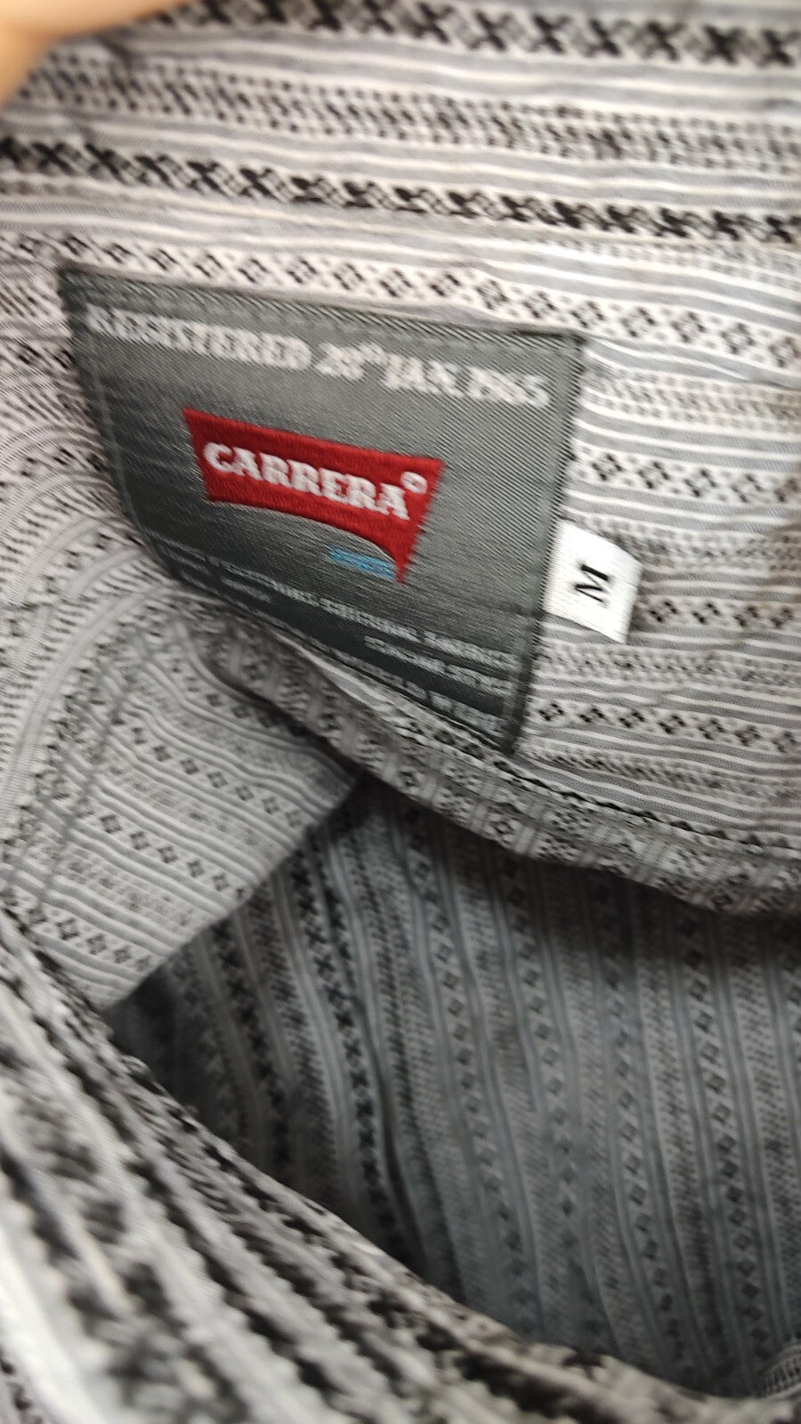 CARRERA CAMICIA UOMO TG. M  MAN CASUAL VINTAGE SHIRT