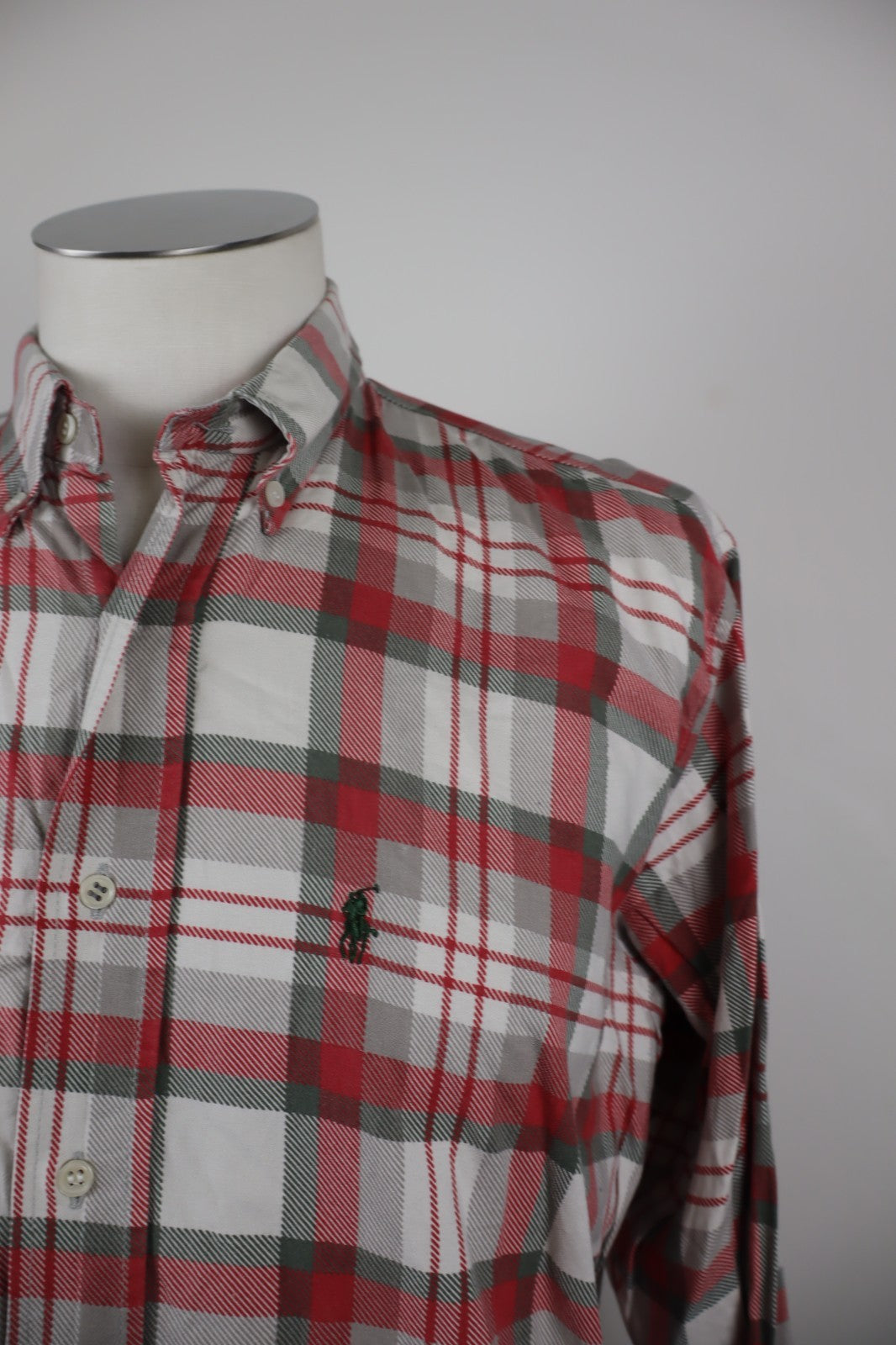 POLO RALPH LAUREN CAMICIA UOMO COTONE TG 16 MAN CASUAL VINTAGE COTTON SHIRT LOGO