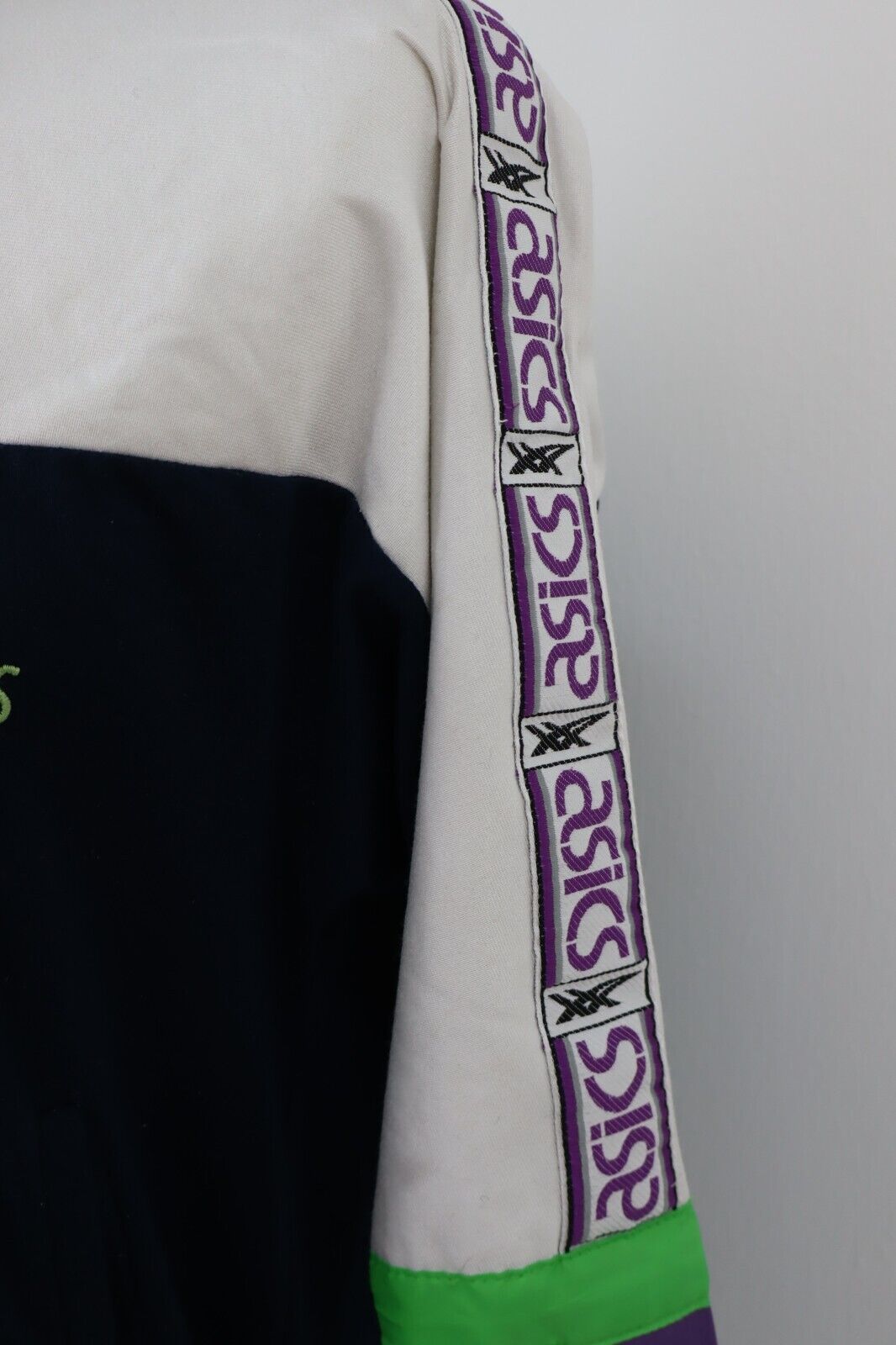 ASICS GIACCA SPORTIVA UOMO Tg. 44 MAN VINTAGE CASUAL SPORT JACKET