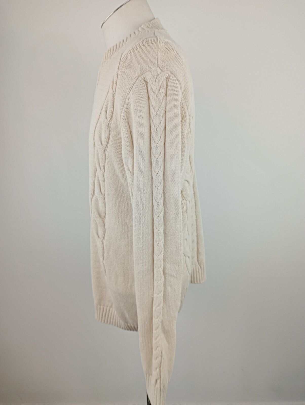 WRANGLER MAGLIONE COTONE COTTON UOMO L MAN SWEATER CASUAL VINTAGE ITALY