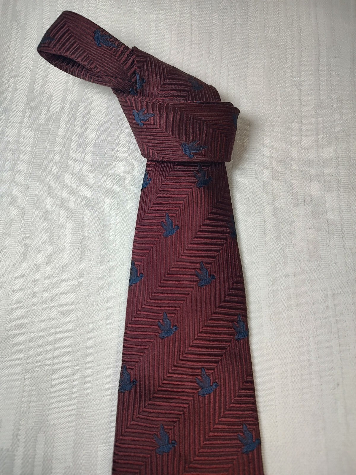 BROOKSFIELD 100% SILK TIE SETA CRAVATTA NECKTIE MADE IN ITALY CLASSIC
