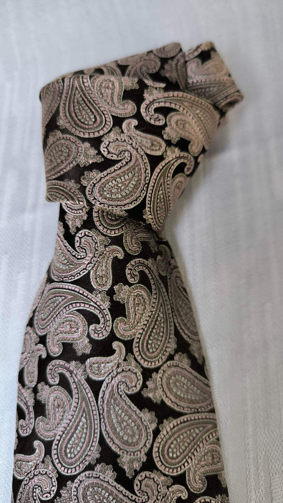 PIERRE CARDIN 100% SILK TIE SETA CRAVATTA NECKTIE MADE IN ITALY