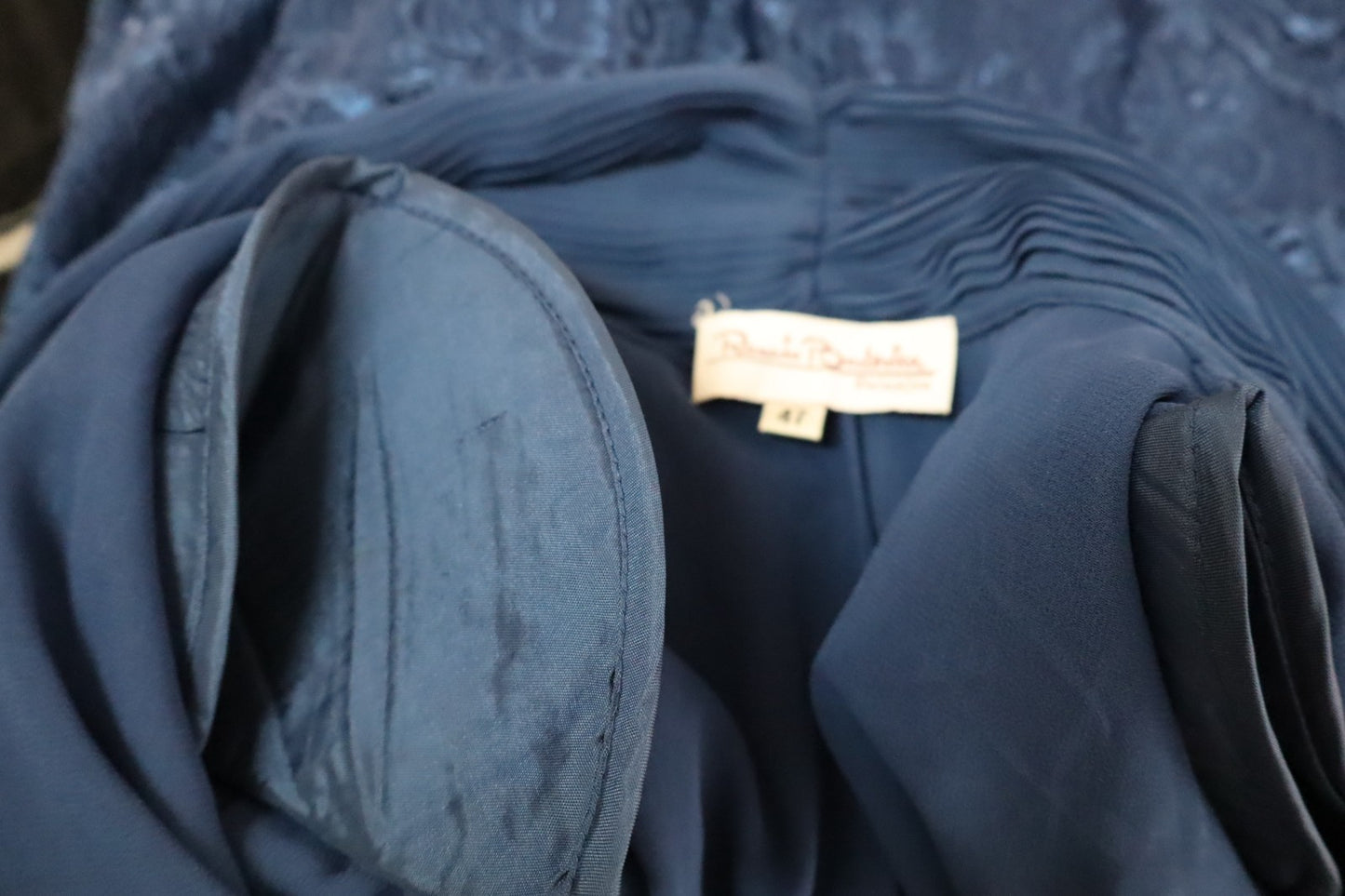 RENATO BALESTRA BLAZER COPRISPALLE GIACCA DONNA TG 47 WOMAN VINTAGE ITALY BLU