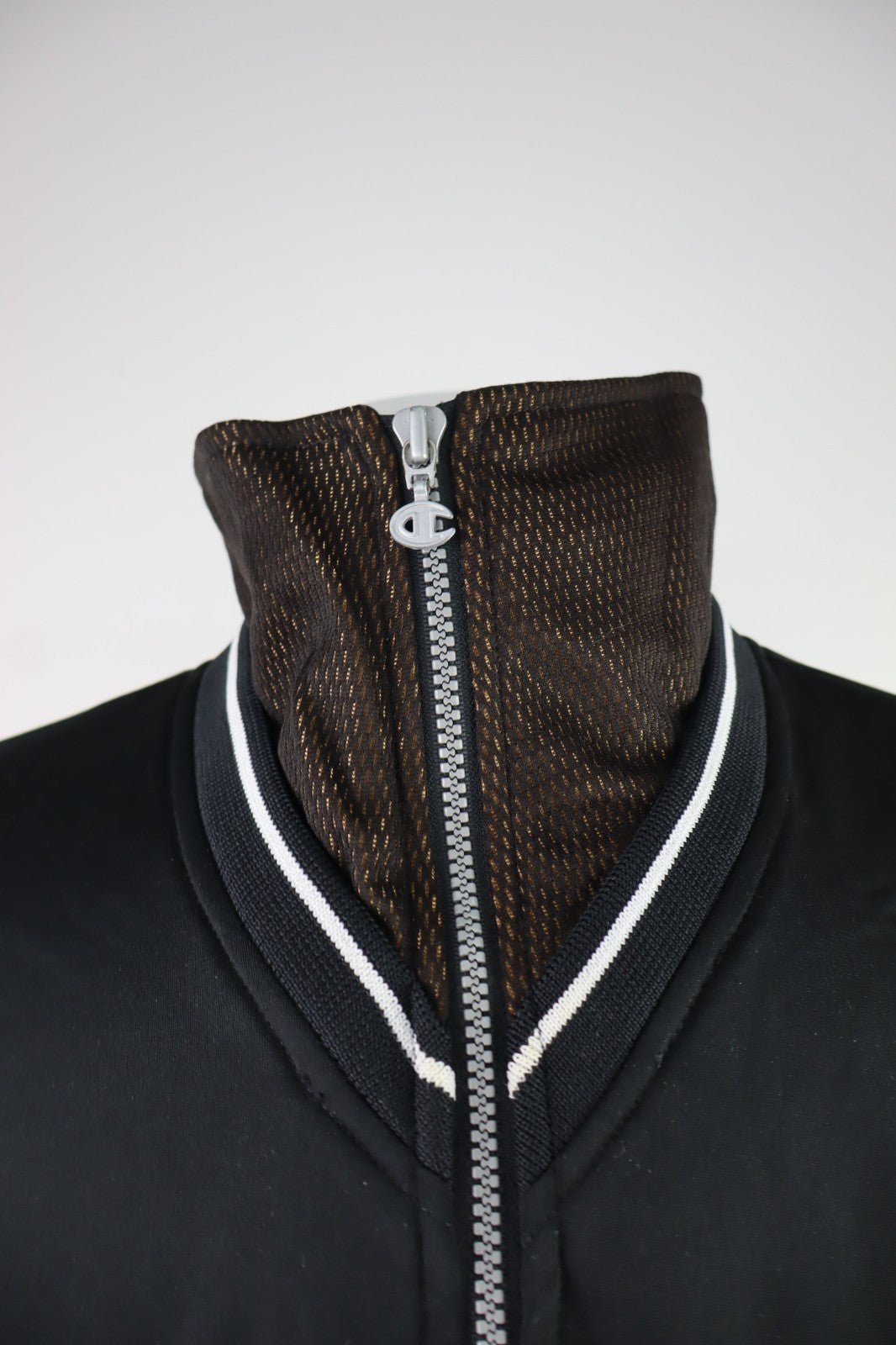 CHAMPION GIACCA SPORTIVA FELPA ZIP UOMO Tg XL MAN CASUAL SPORT JACKET VINTAGE