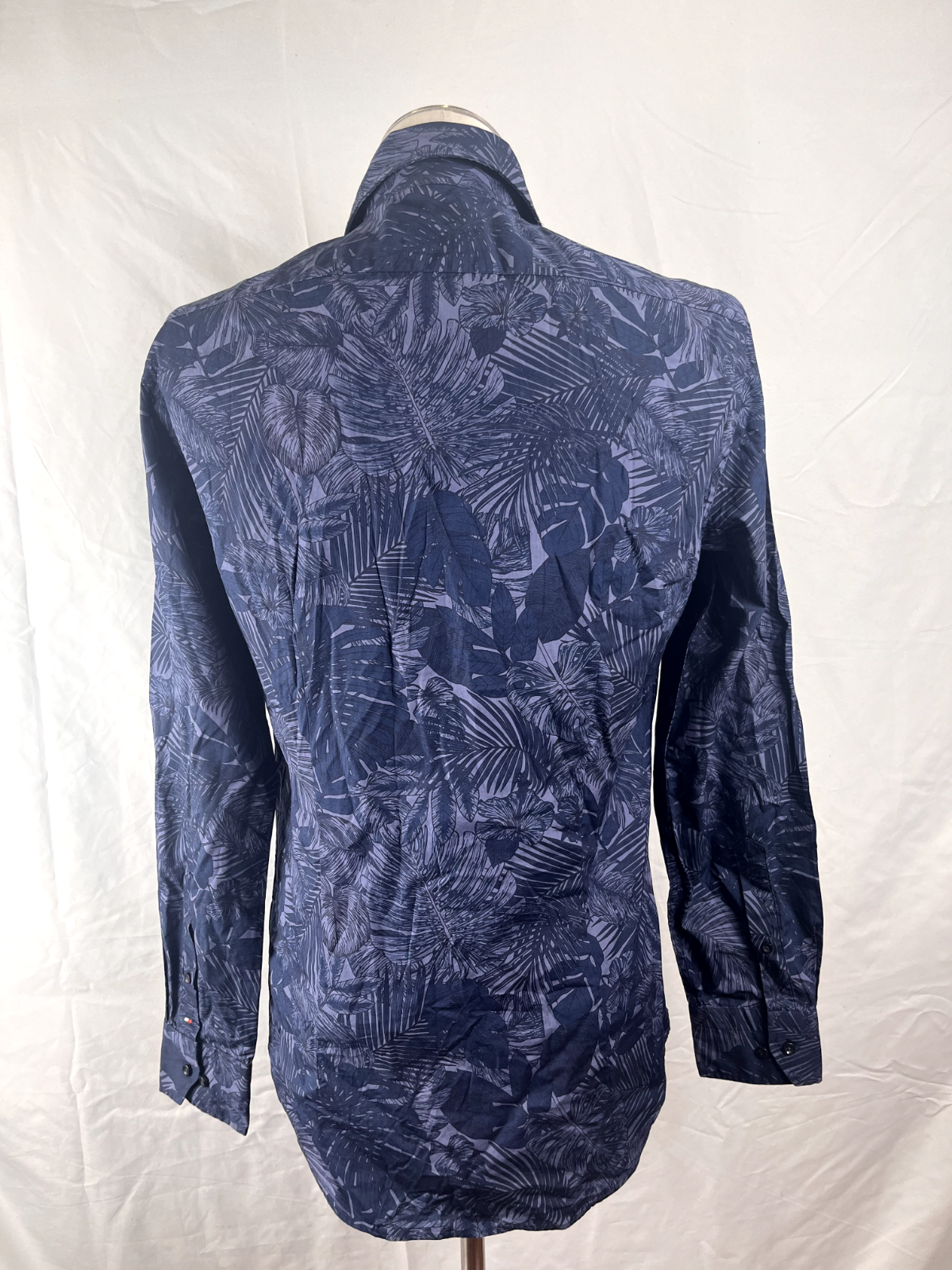 TOMMY HILFIGER CAMICIA COTONE SHIRT UOMO Tg. 38 / 15 MAN VINTAGE CASUAL COTTON