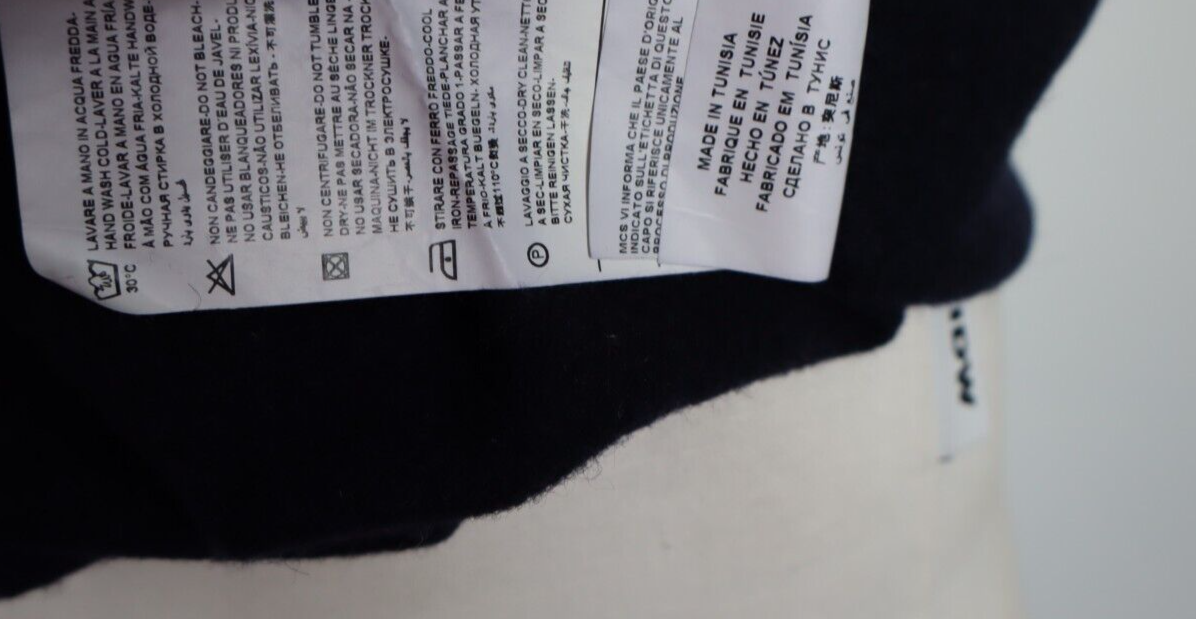 MARLBORO CLASSICS MAGLIONE SMANICATO LANA GILET UOMO Tg. L SWEATER MAN CASUAL