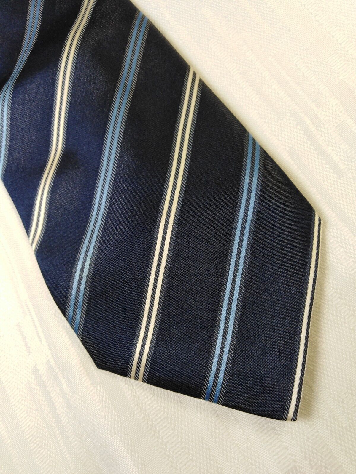 PELLICANO' ROMA 100% SETA SILK TIE CRAVATTA NECKTIE ITALY VINTAGE SELF TIPPED