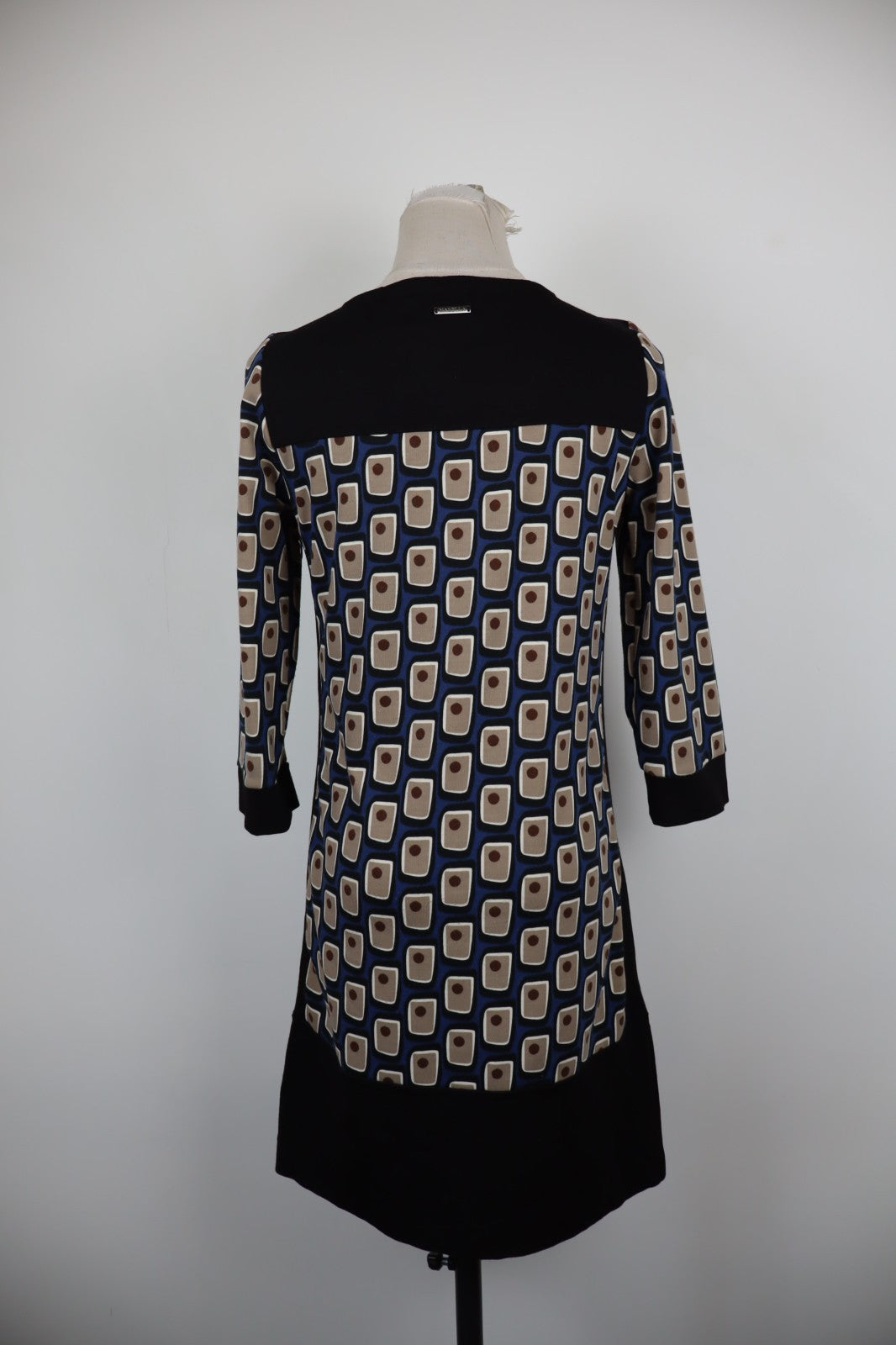 MARELLA VESTITO ABITO DONNA TG. 40 WOMAN CASUAL VINTAGE DRESS MANICHE A 3/4