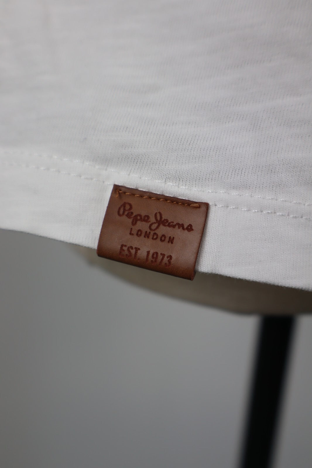 PEPE JEANS LONDON MAGLIA DONNA TG. L WOMAN CASUAL  T-SHIRT SETA COTONE