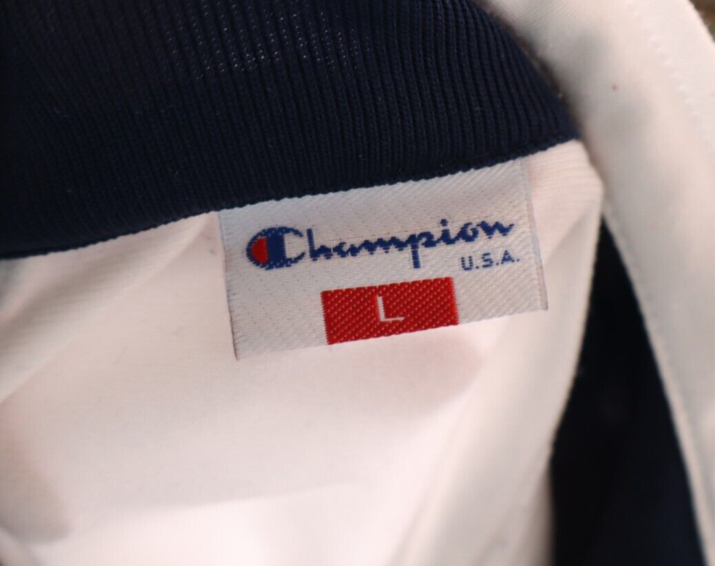 CHAMPION GIACCA SPORTIVA UOMO Tg. L MAN CASUAL SPORT JACKET VINTAGE