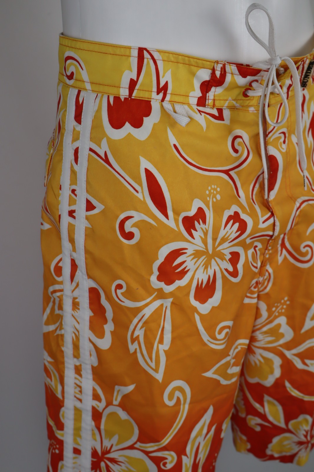 SUNDEK COSTUME PANTALONCINO MARE UOMO TG 32 MAN SWIMSUIT VINTAGE CASUAL SURF