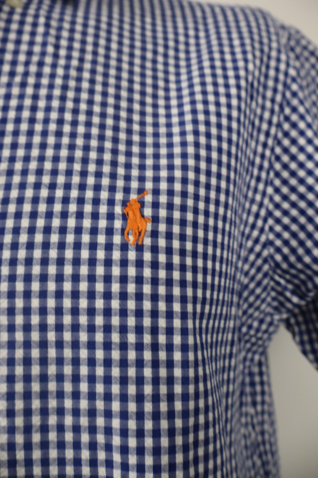 RALPH LAUREN CAMICIA UOMO COTONE TG M MAN CASUAL VINTAGE COTTON SHIRT LOGO