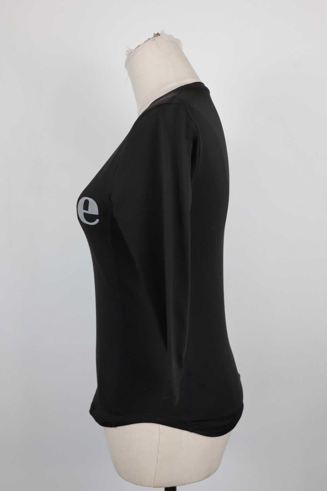 ELLESSE MAGLIA DONNA TG 36 WOMAN CASUAL VINTAGE T-SHIRT MANICHE A 3/4 POLIESTERE