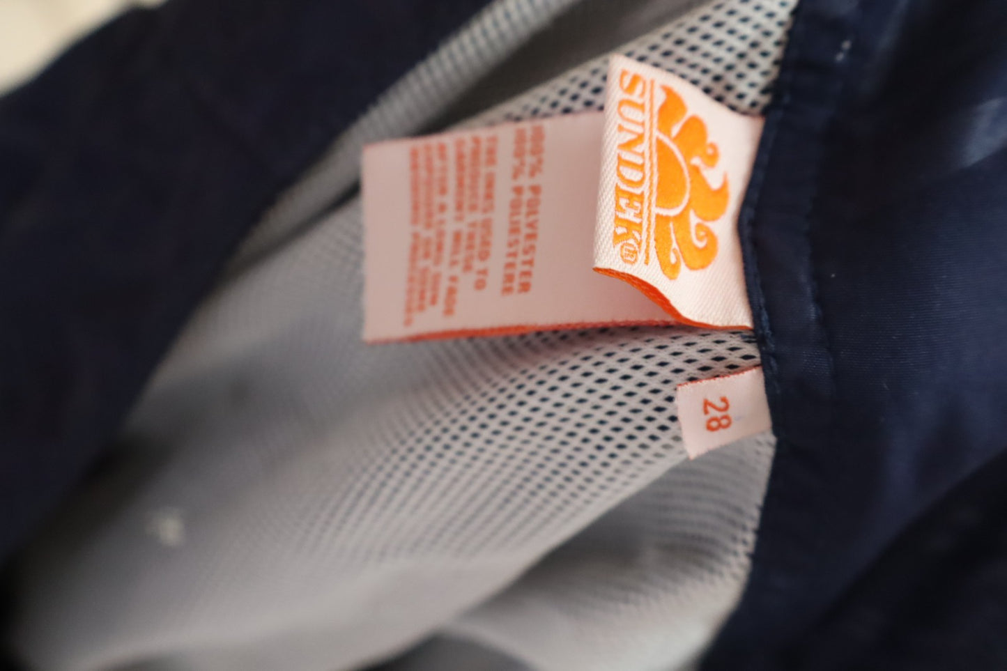 SUNDEK COSTUME PANTALONCINO MARE UOMO TG 28 MAN SWIMSUIT VINTAGE CASUAL SURF