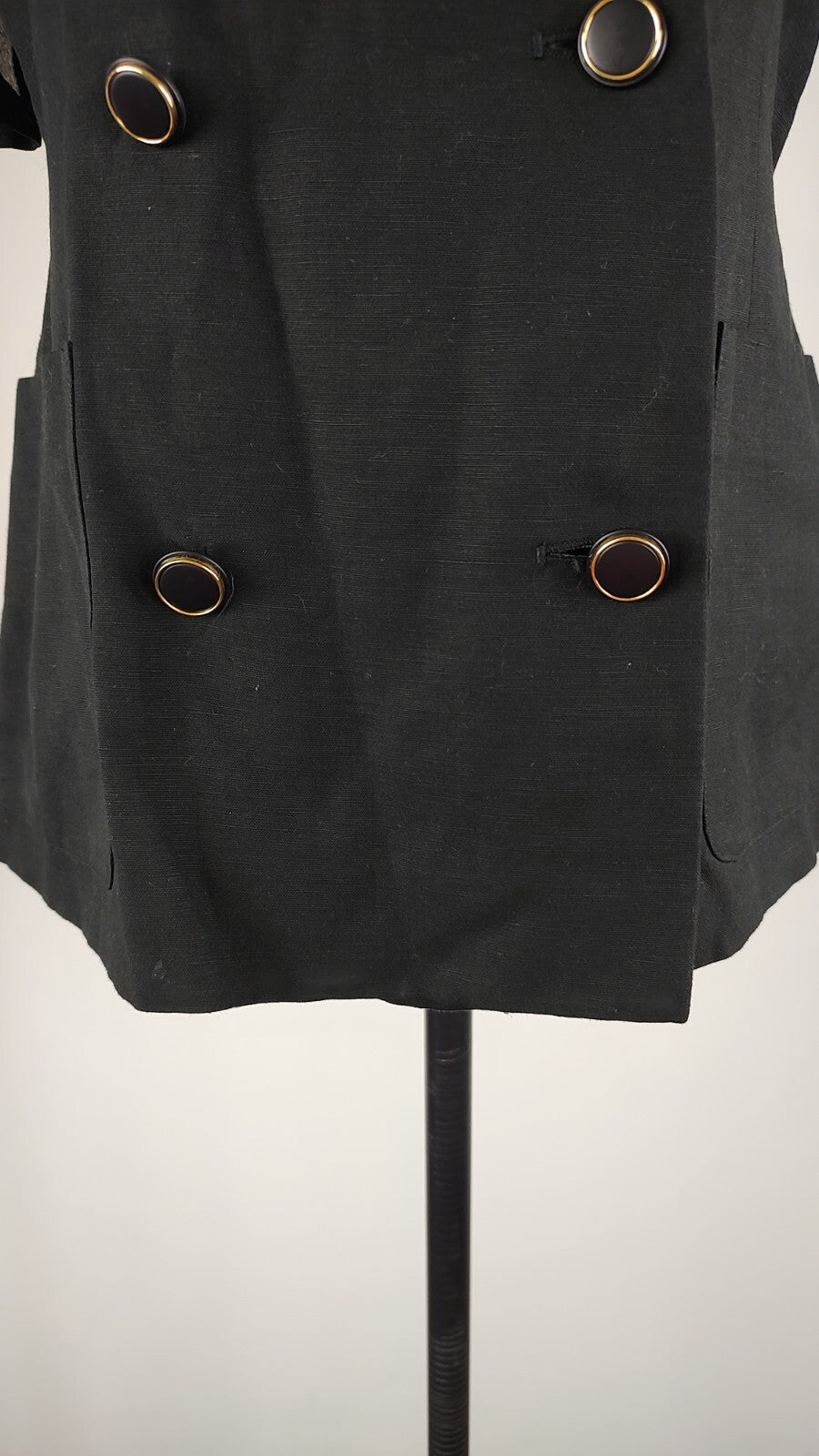 BYBLOS GIACCA LINO DONNA Tg 42 WOMAN CASUAL VINTAGE LINEN JACKET