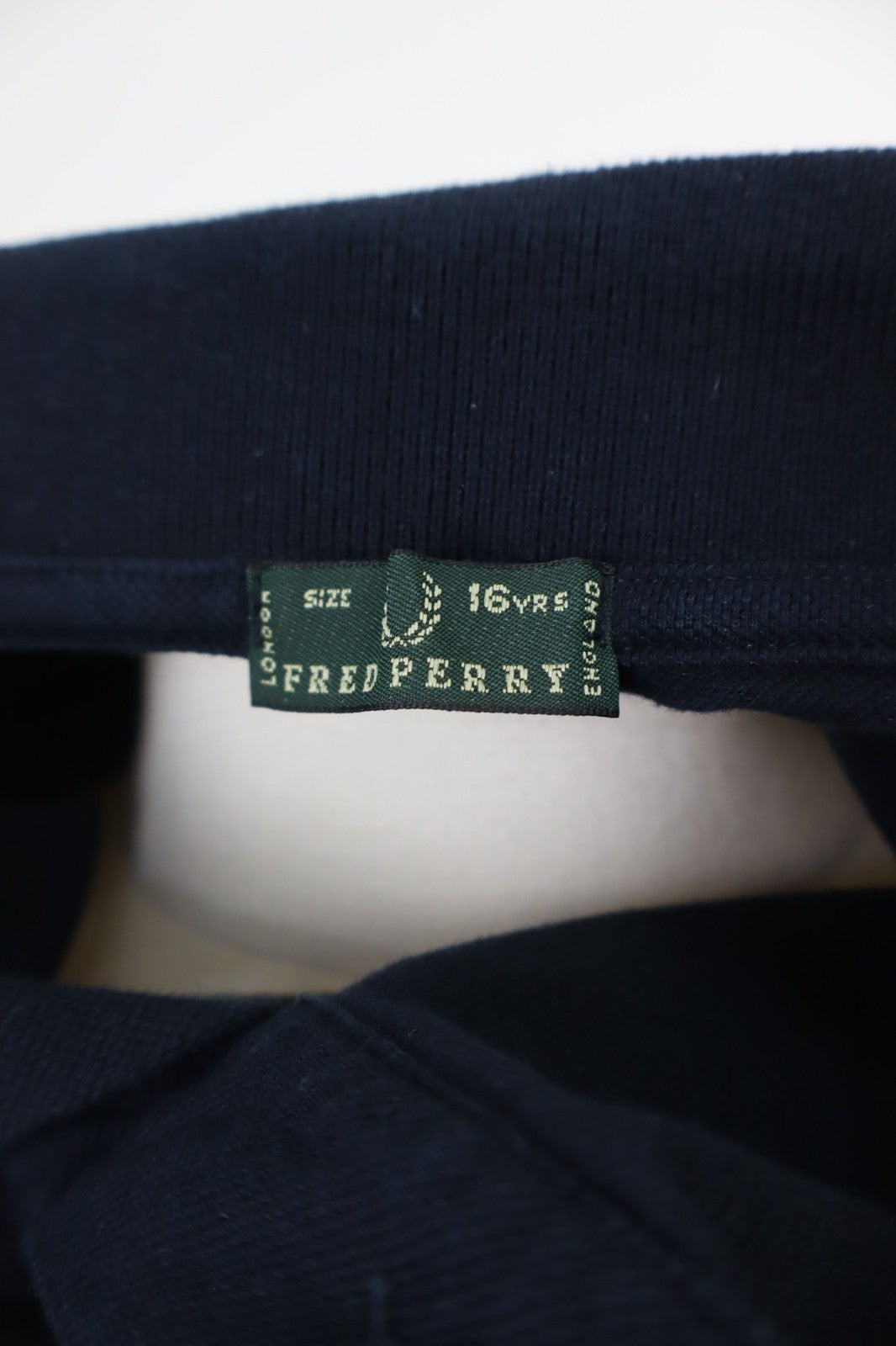 FRED PERRY POLO MAGLIA UOMO TG 16 ANNI MAN COTONE SHIRT CASUAL VINTAGE