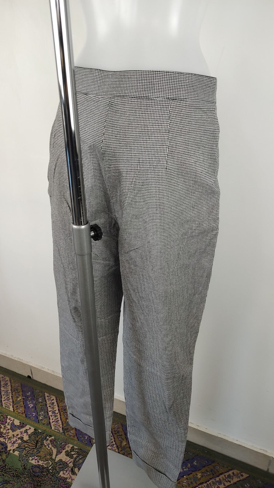 ELLESSE PANTALONE CASUAL DONNA TG 46 WOMAN VINTAGE PANTS COTONE