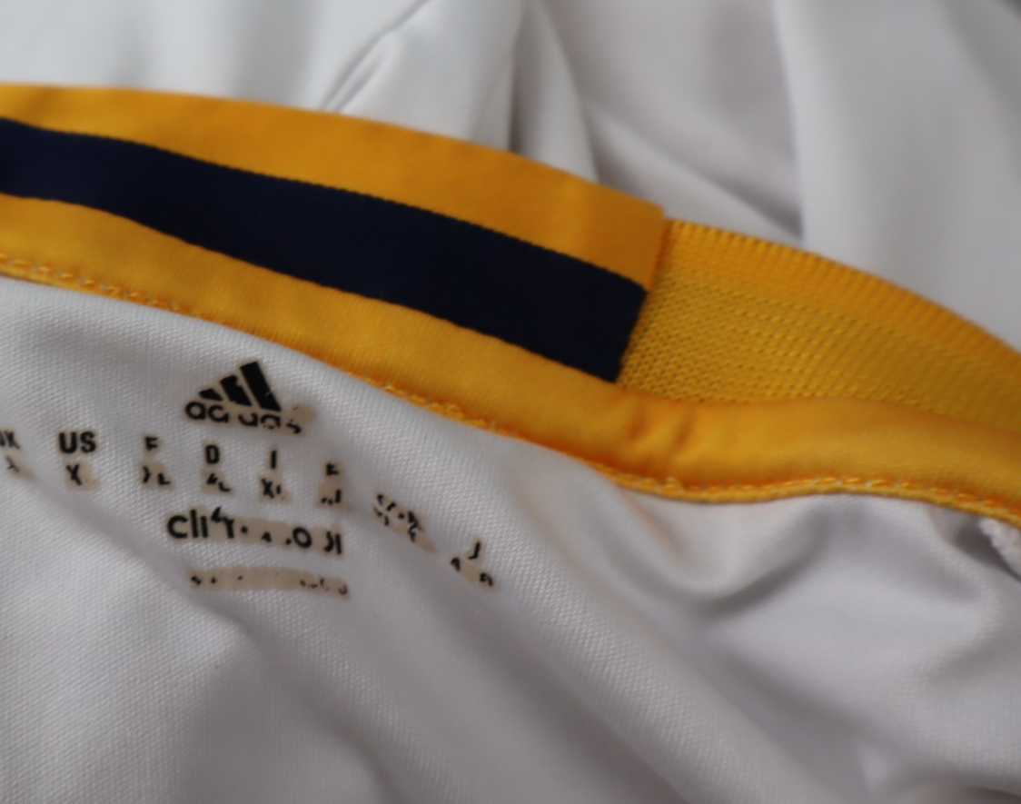 ADIDAS L.A. GALAXY MAGLIA CALCIO UOMO Tg XL SOCCER T-SHIRT GERRARD N 8 VINTAGE