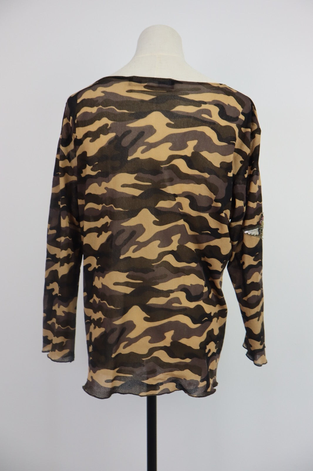 MARINA RINALDI MAGLIA DONNA TG. L WOMAN CASUAL T-SHIRT VINTAGE