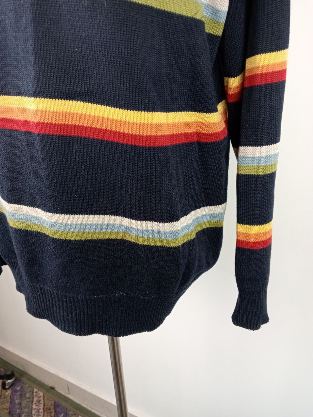 DICKIES MAGLIONE COTONE COTTON VINTAGE UOMO Tg. L MAN SWEATER CASUAL