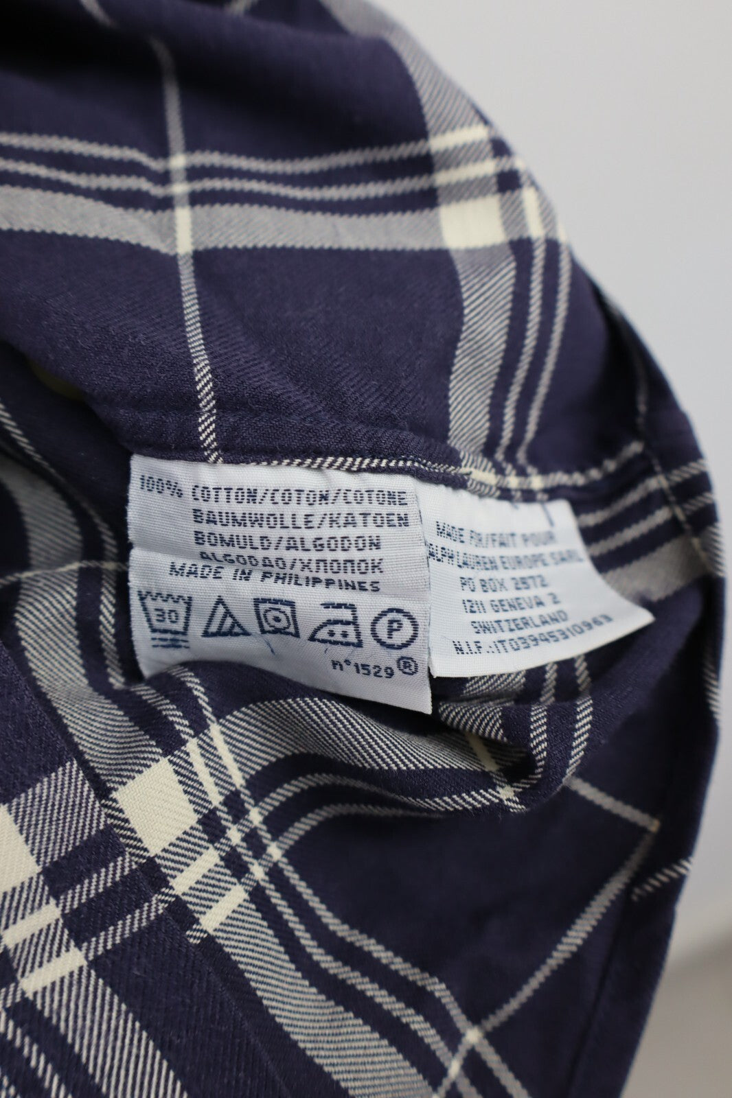 POLO RALPH LAUREN CAMICIA SHIRT UOMO TGLS MAN VINTAGE CASUAL COTONE COTTON