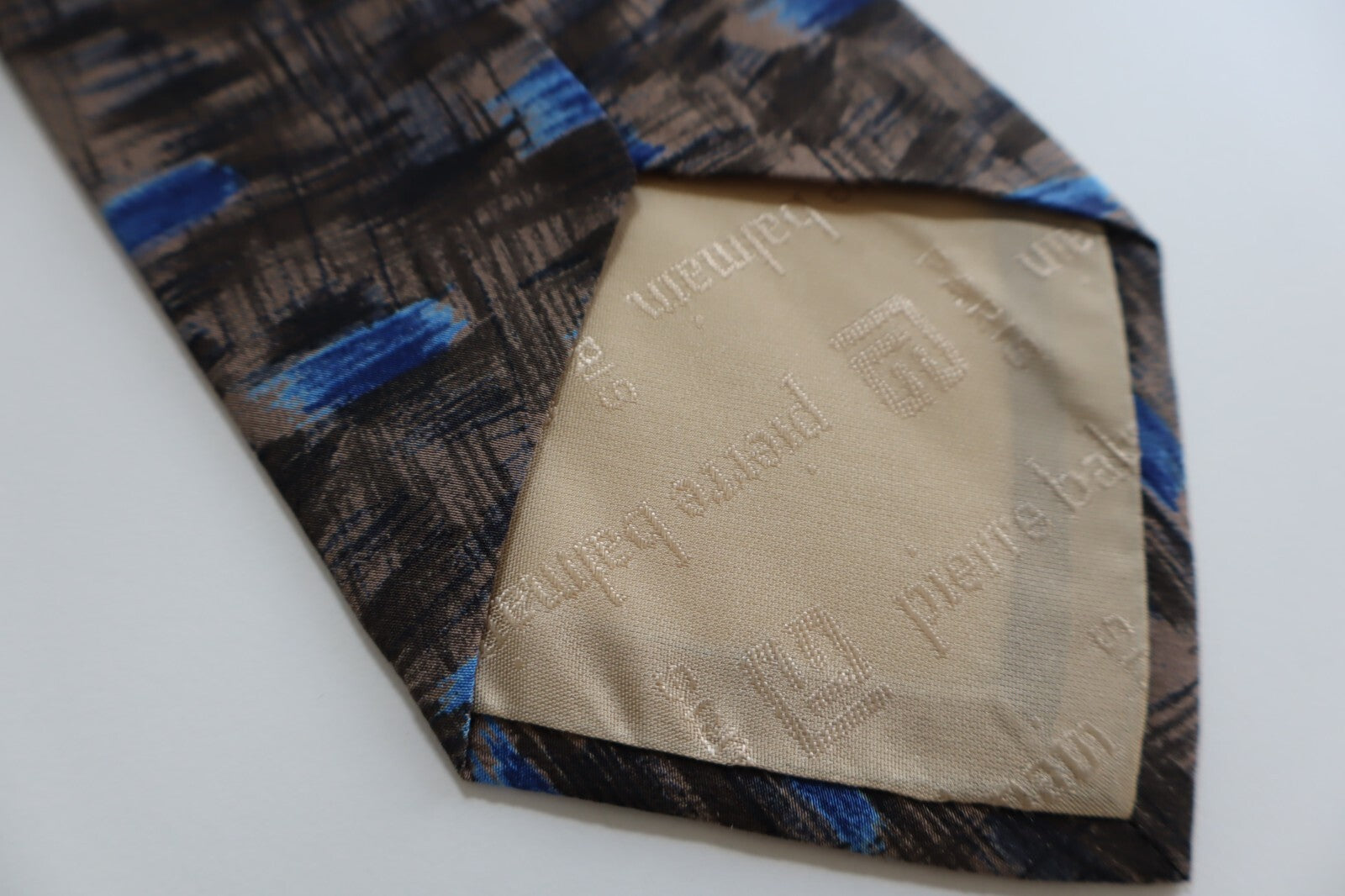 PIERRE BALMAIN 100% SILK TIE SETA CRAVATTA NECKTIE MADE IN ITALY CLASSIC