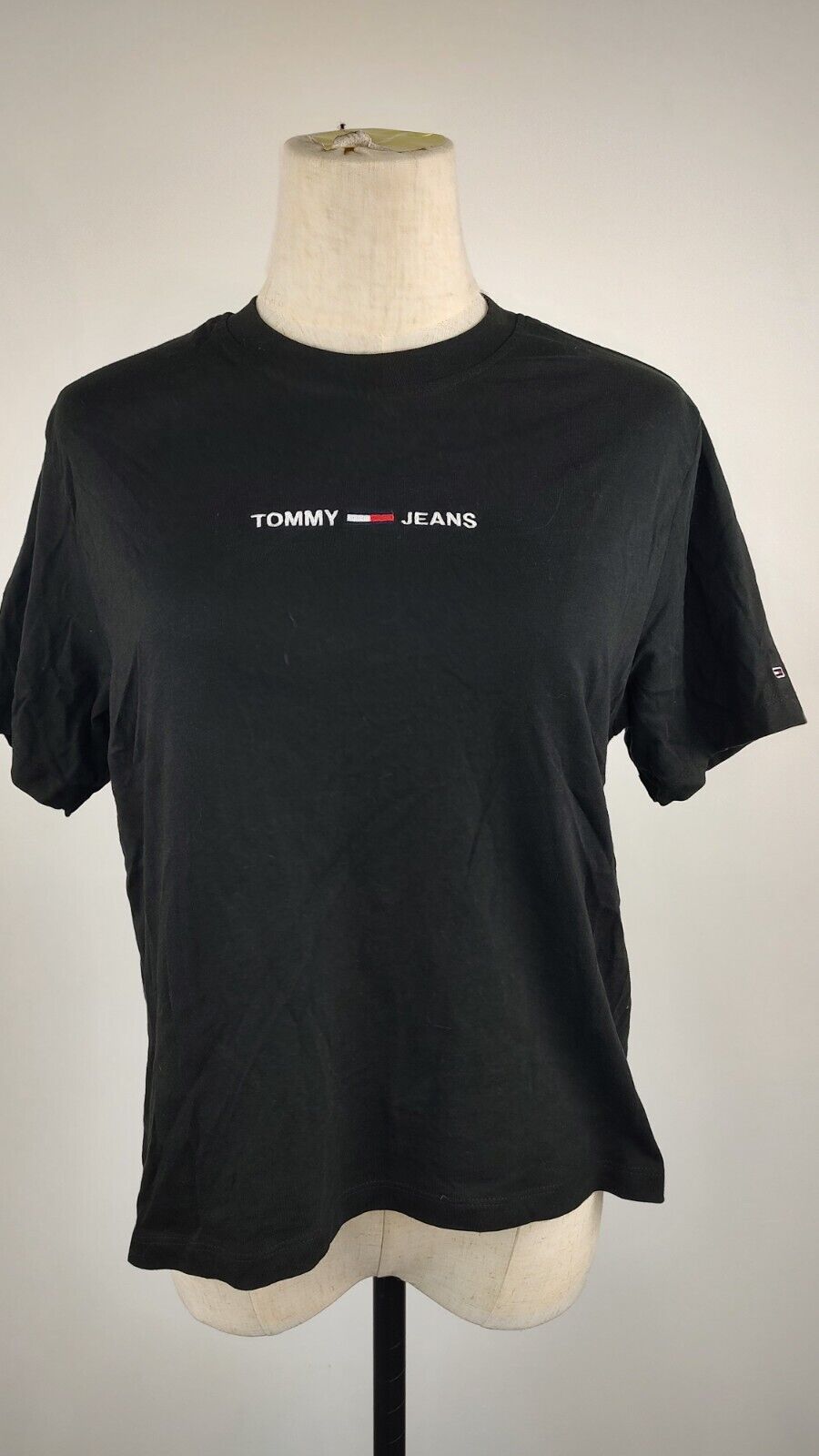 TOMMY JEANS MAGLIA DONNA TG. M WOMAN CASUAL VINTAGE TOP T-SHIRT