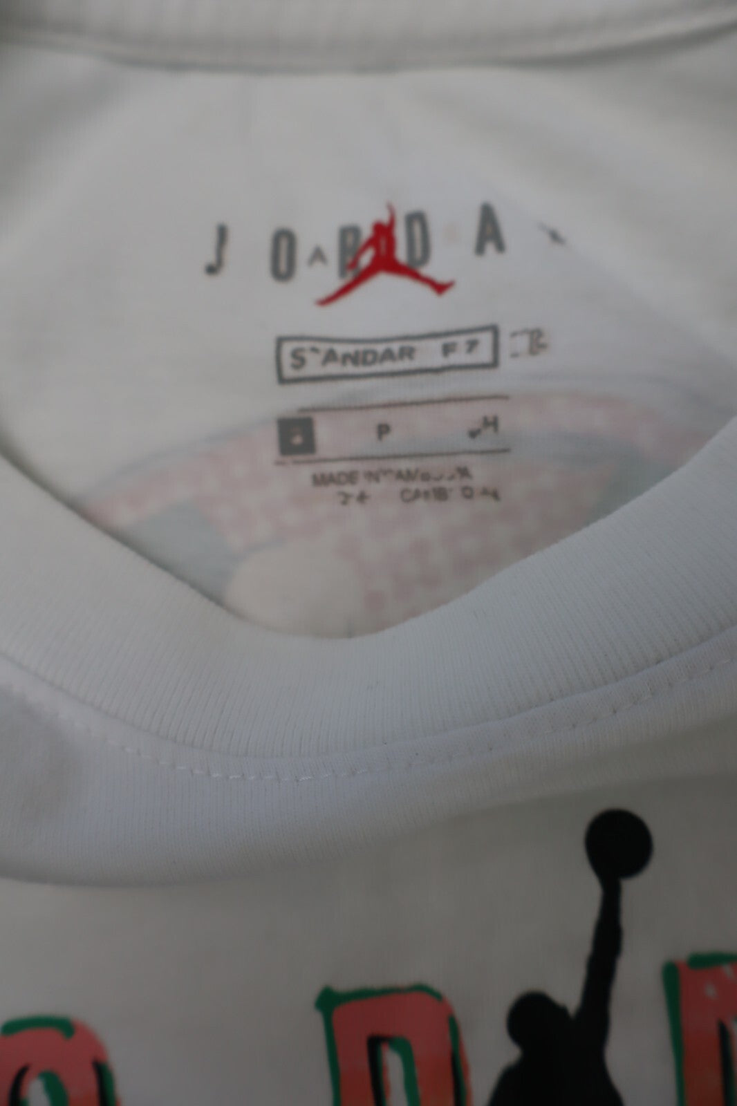 AIR JORDAN MAGLIA UOMO COTONE TG. S MAN COTTON T- SHIRT CASUAL VINTAGE