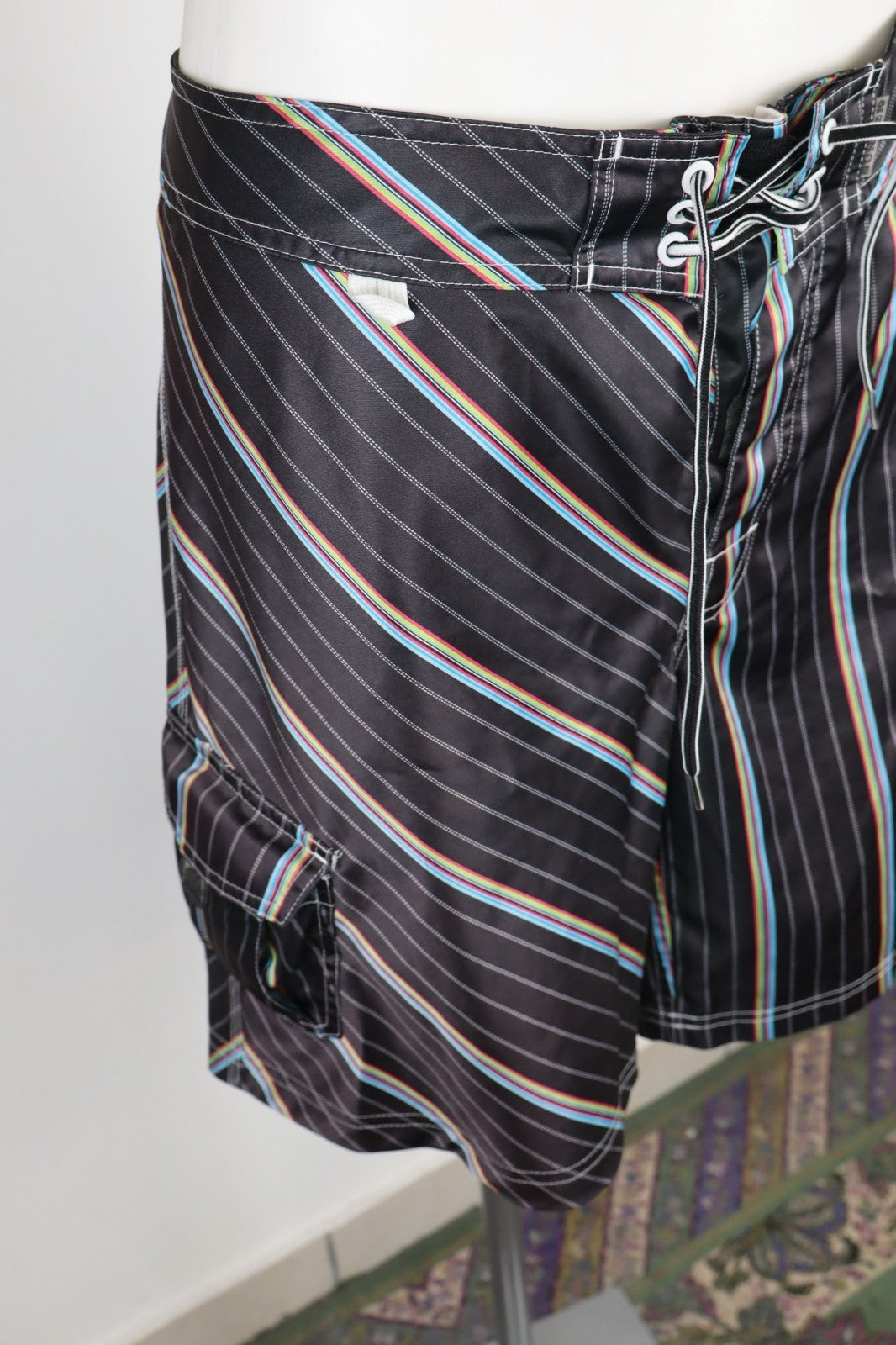 SUNDEK COSTUME PANTALONCINO MARE UOMO TG 36 MAN SWIMSUIT VINTAGE CASUAL SURF