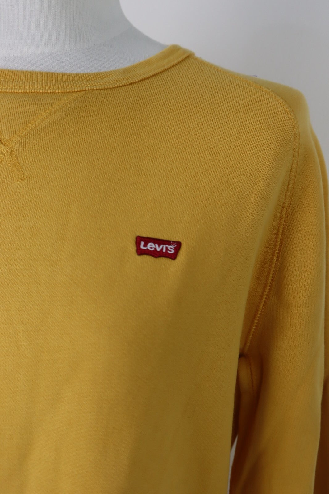 LEVI'S FELPA MAGLIA UOMO Tg M MAN SPORT JACKET SWEATSHIRT VINTAGE CASUAL COTONE