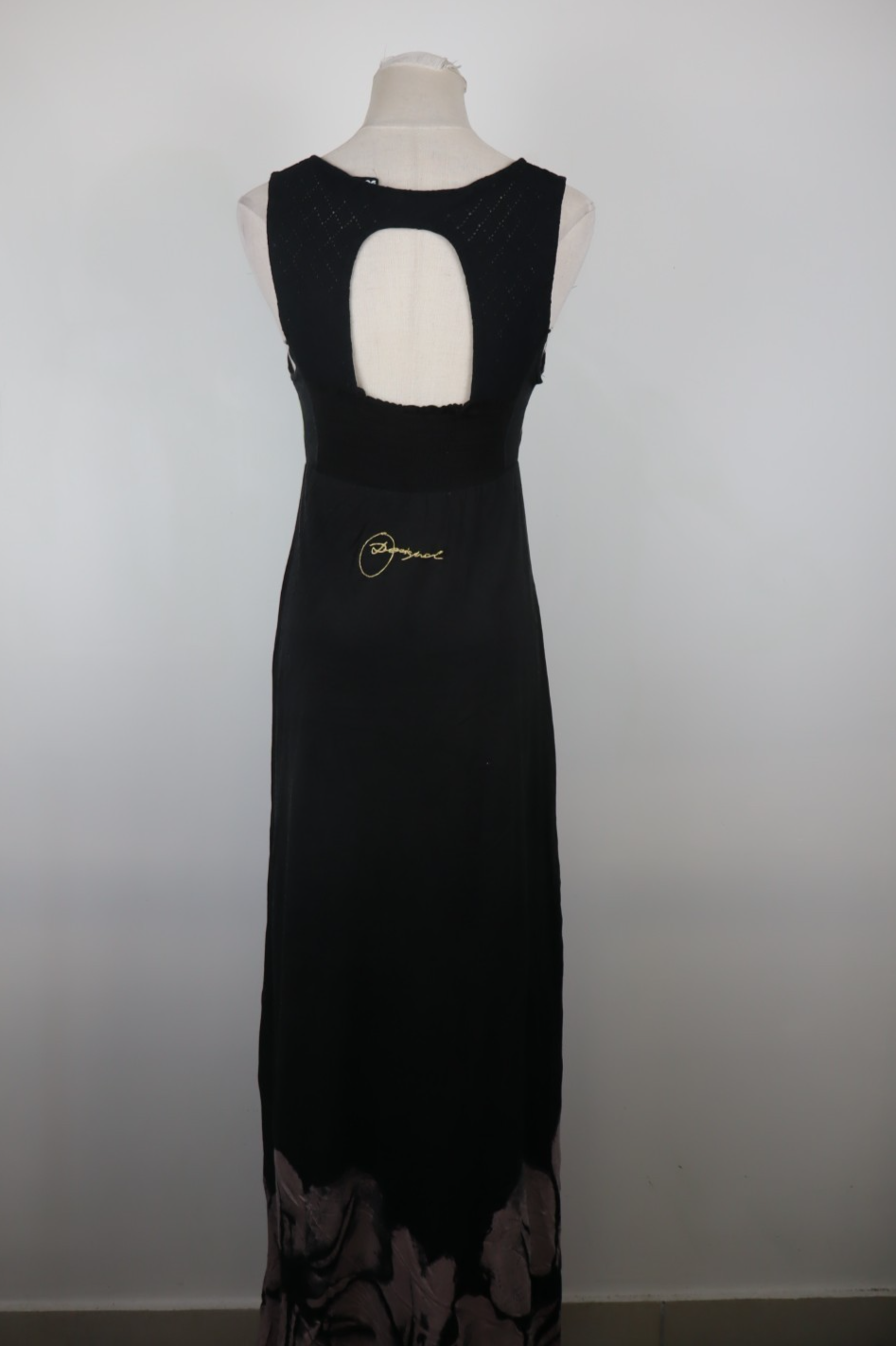 DESIGUAL VESTITO BRETELLE DONNA TG S WOMAN CASUAL VINTAGE DRESS ABITO LOGO