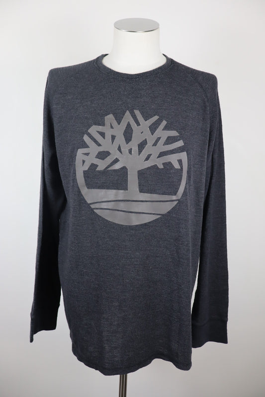 TIMBERLAND MAGLIA MANICA LUNGA COTONE UOMO XL MAN T-SHIRT COTTON CASUAL VINTAGE