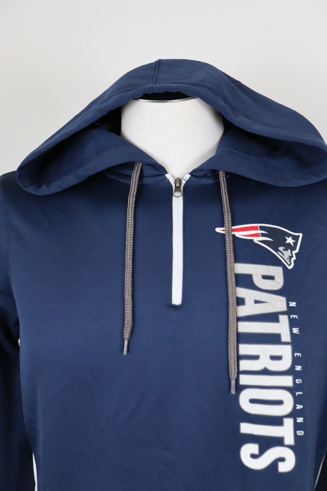 MAJESTIC PATRIOTS NFL FELPA MAGLIA SPORT RUGBY UOMO TG L VINTAGE MAN JACKET