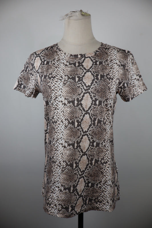 PATRIZIA PEPE MAGLIA MANICHE CORTE DONNA TG. 1 WOMAN CASUAL T-SHIRT VINTAGE