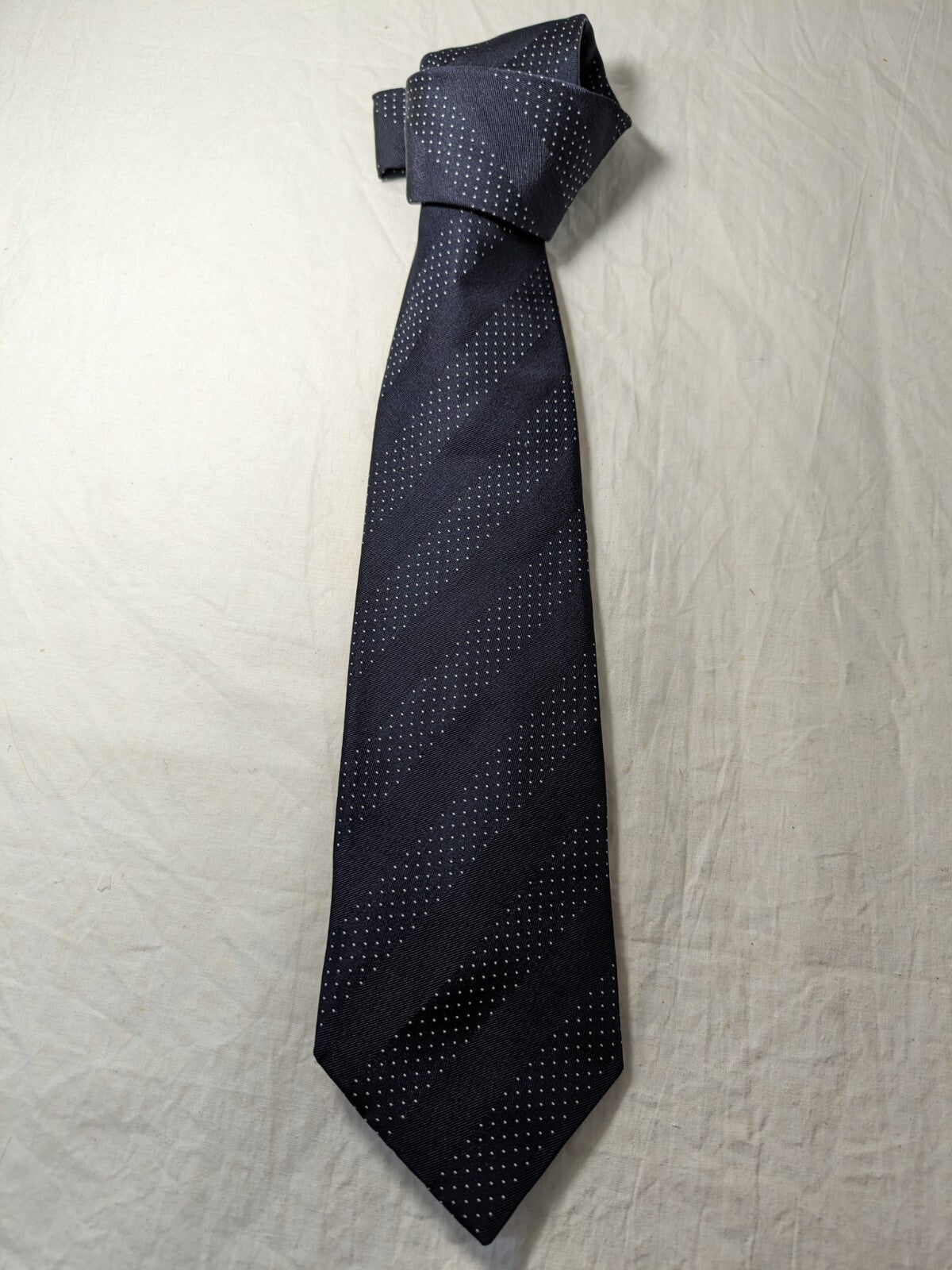 LES COPAINS 100% SILK TIE SETA CRAVATTA NECKTIE MADE IN ITALY