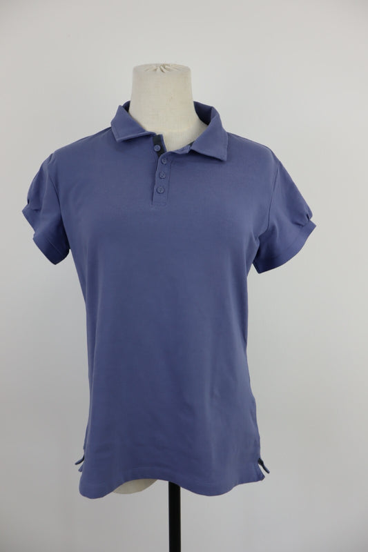 COLUMBIA POLO MAGLIA DONNA COTONE TG. L WOMAN COTTON SHIRT CASUAL VINTAGE
