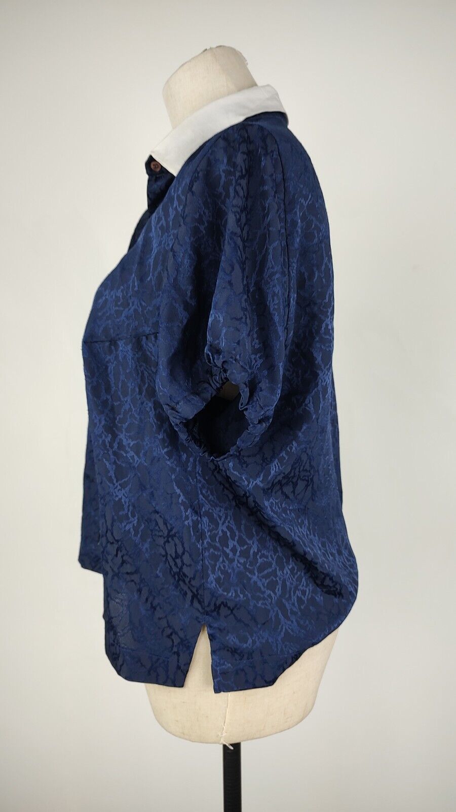 LUISA SPAGNOLI CAMICIA  DONNA TG. 44 WOMAN SHIRT CASUAL VINTAGE SETA